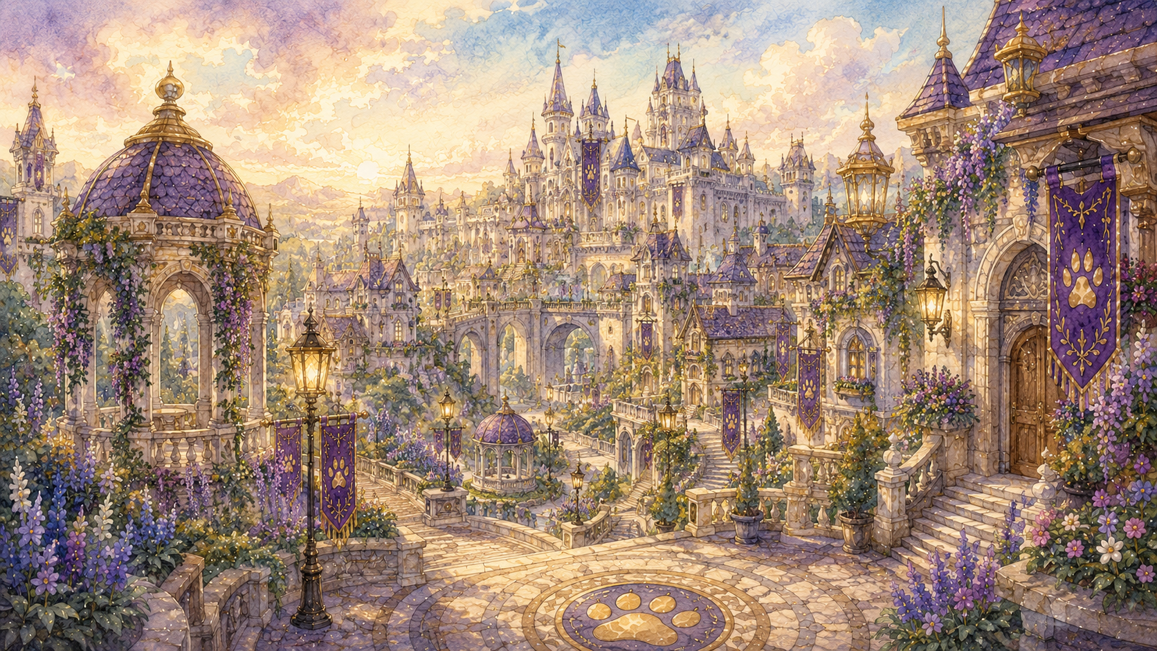 The elegant feline city of Catopia